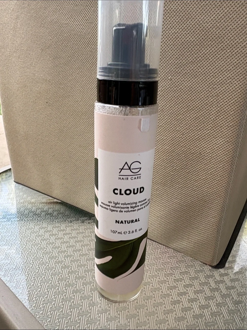 AG Care Cloud Air Light Volumizing Mousse 3.6oz